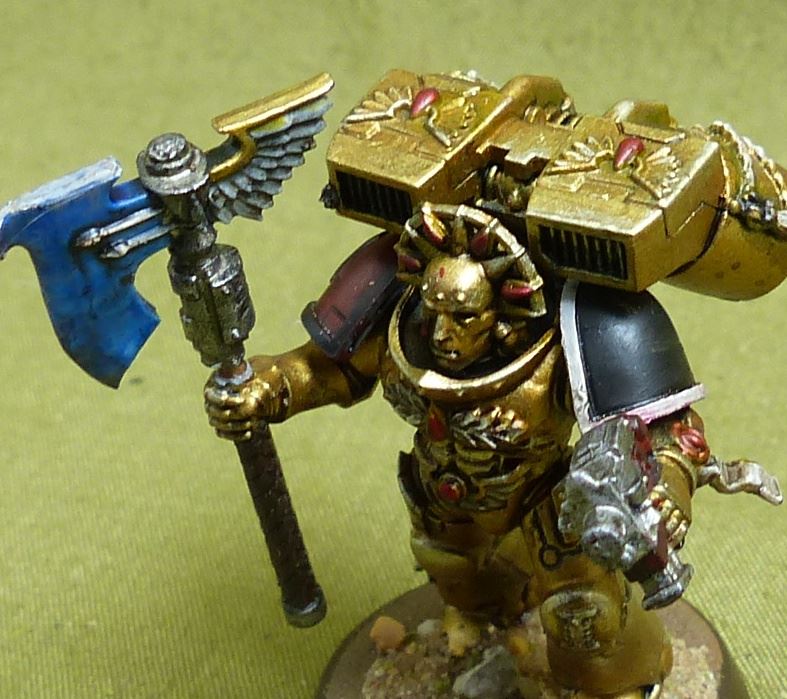 Commander Dante Kitbashed painted - Blood Angels - Warhammer 40K #3Z4