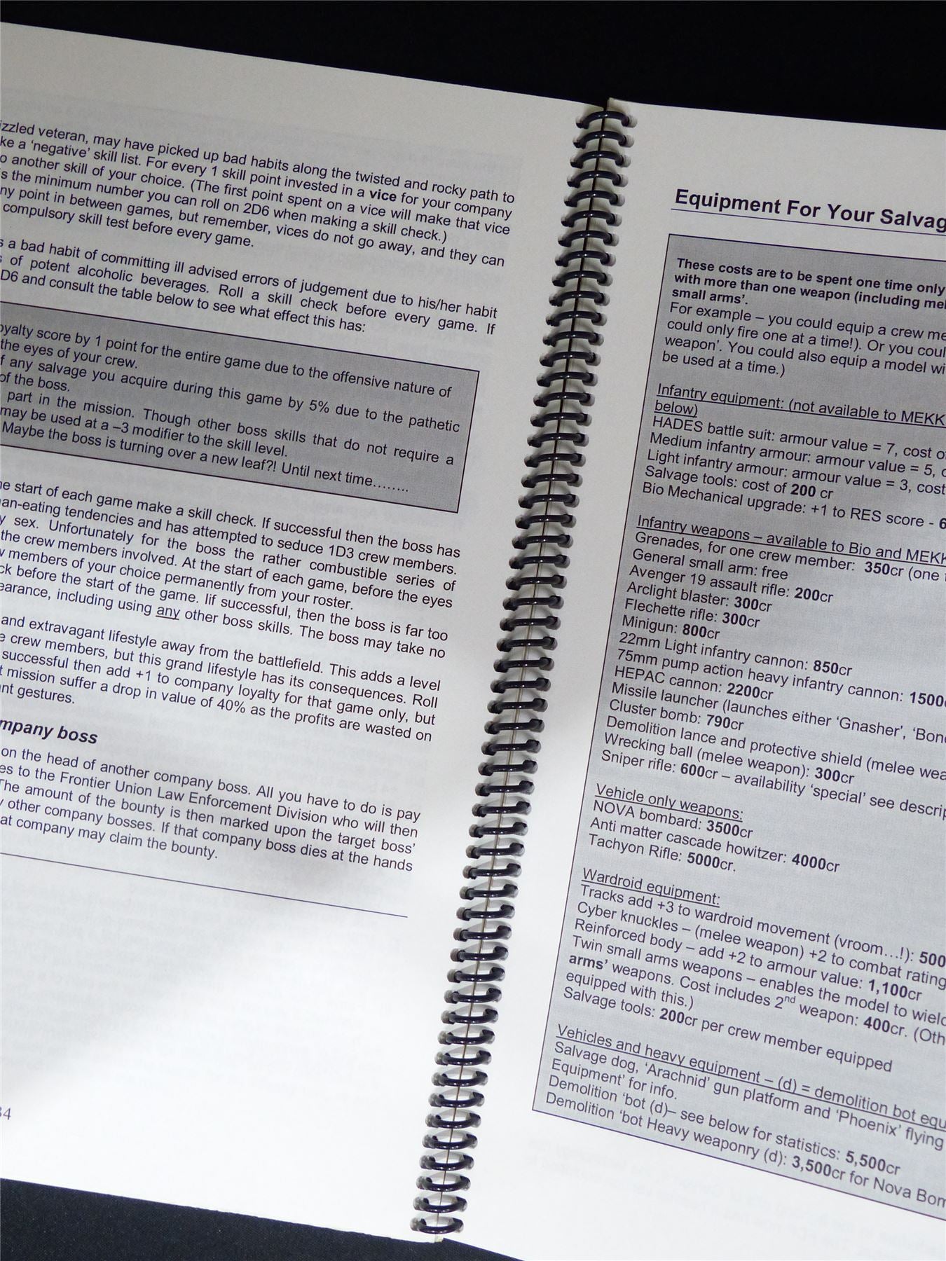 Star Mogul: Ruins of an Empire Roleplay Rulebook - Alpha Forge Games Booklet #1WZ