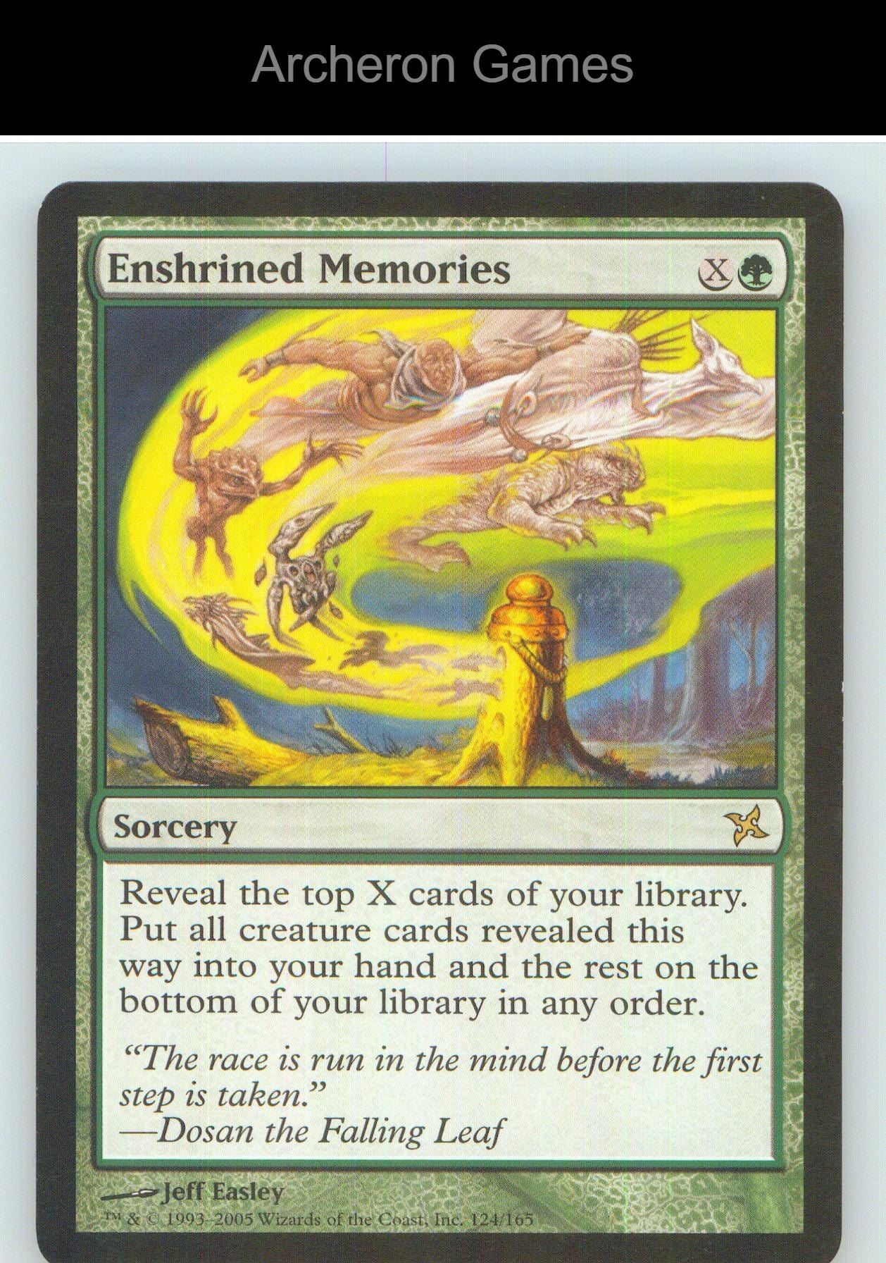 Enshrined Memories BOK 124 R MTG Card NM/EX+