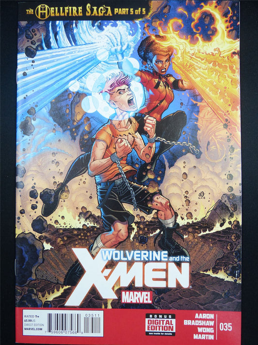 WOLVERINE and the X-MEN #35 - Marvel Comic #4UZ
