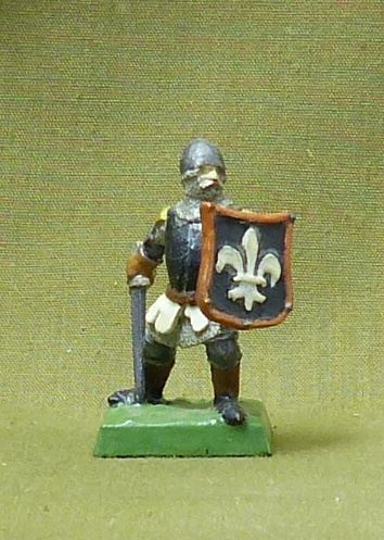 Classic Metal Swordsman - Bretonnian - Warhammer Fantasy #4Y9