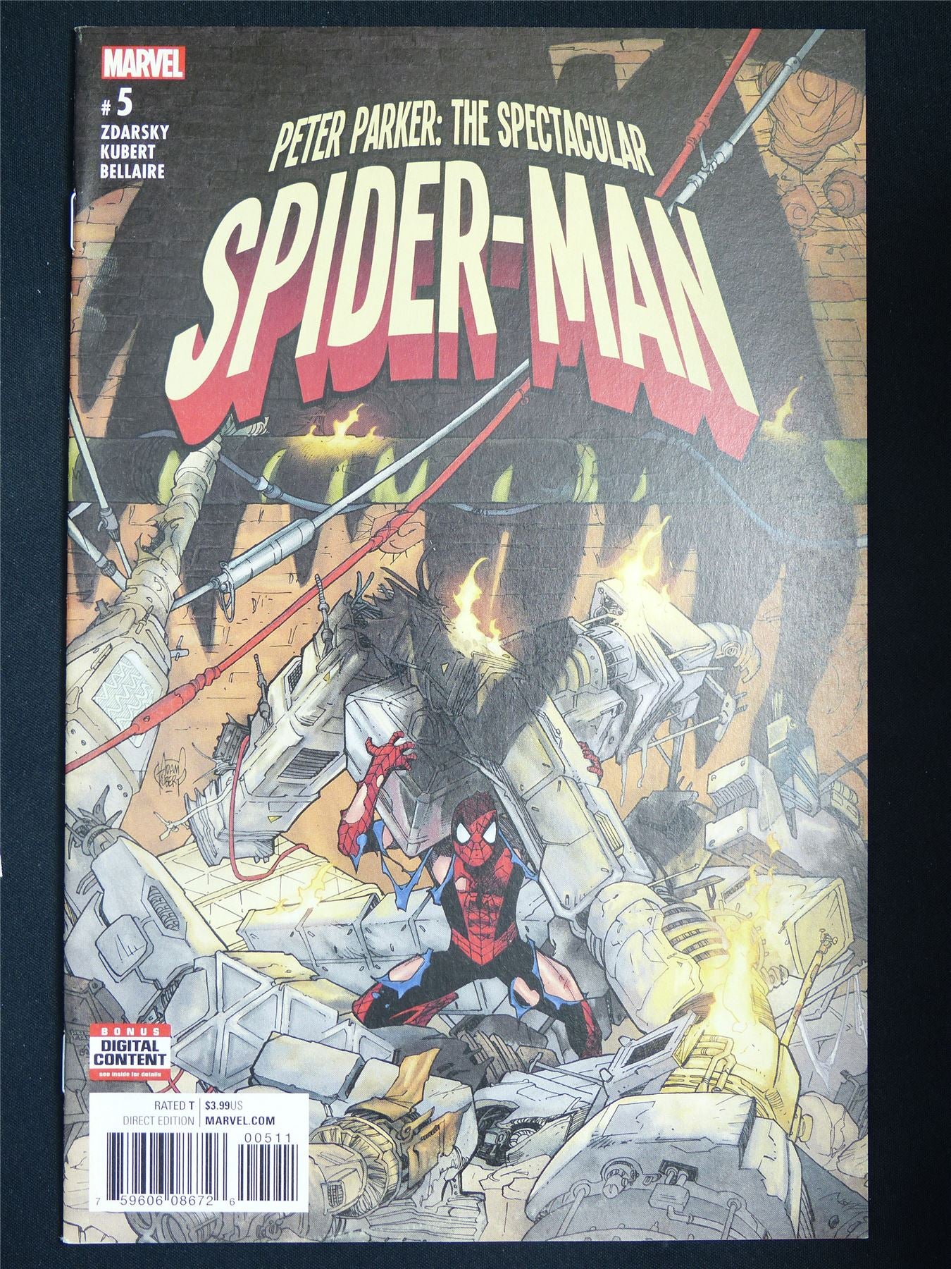 Peter Parker: The Spectacular SPIDER-MAN #5 - Marvel Comic #CJ
