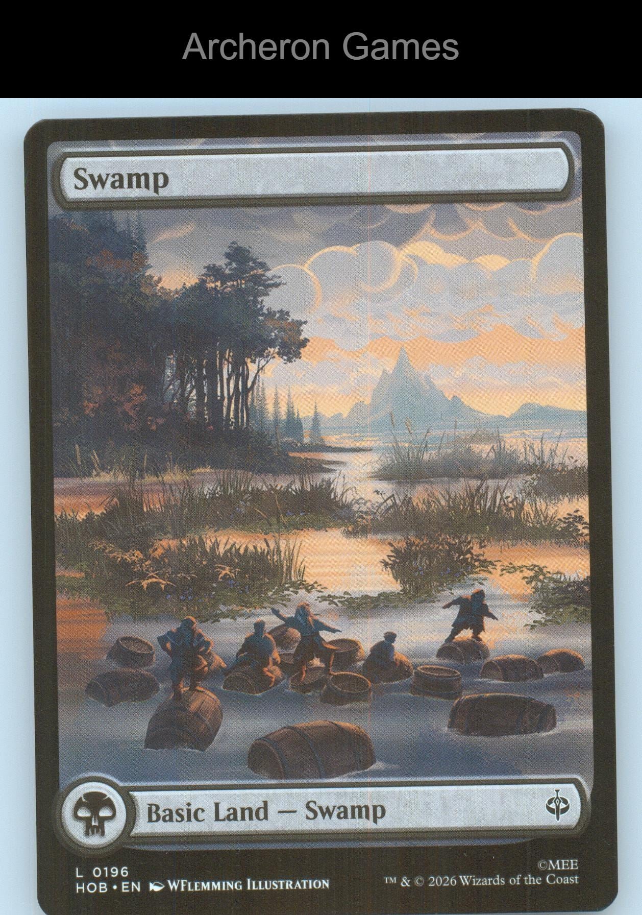 Swamp (0196) HOB 196 Land MTG Card The Hobbit