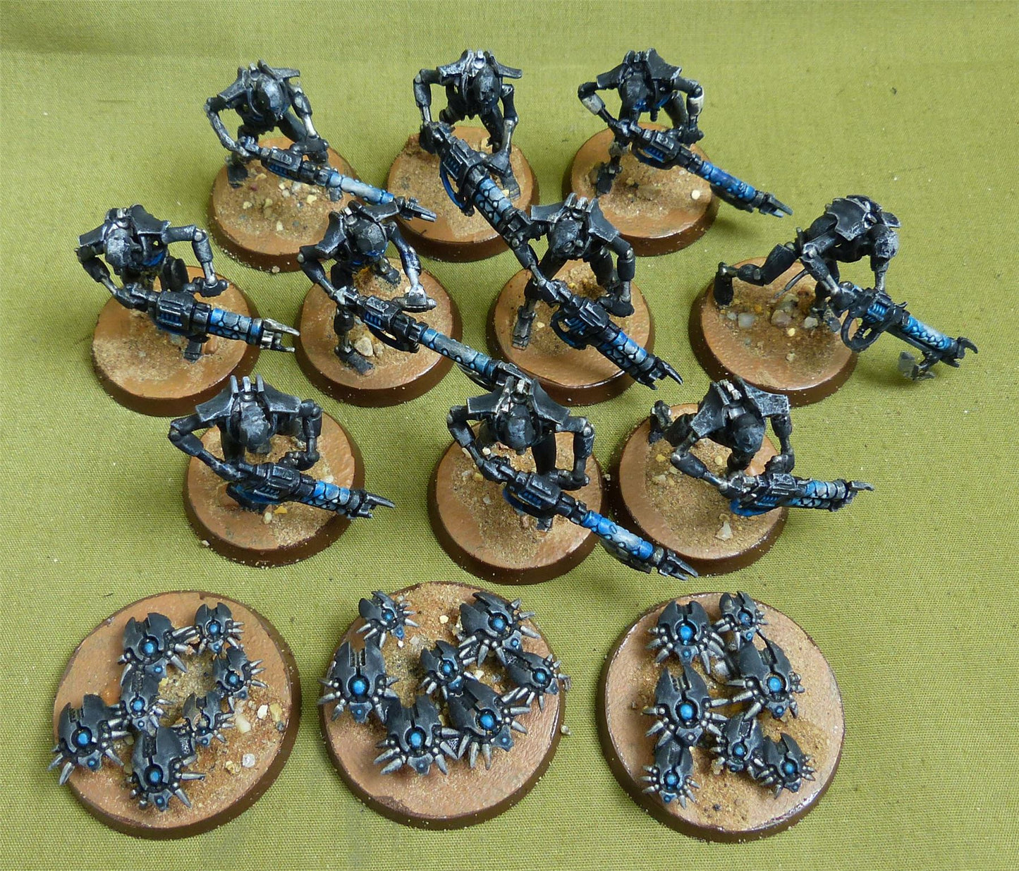 Necron Warriors painted - Necron - Warhammer 40K #502
