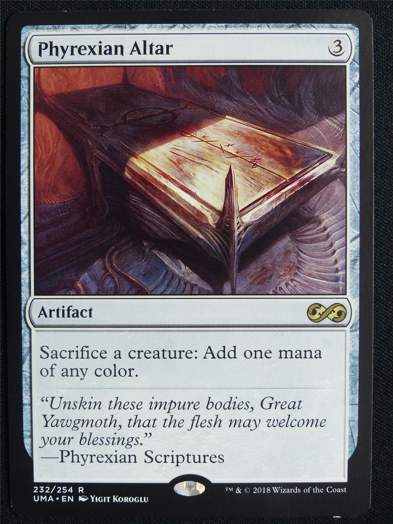 Phyrexian Altar - UMA - Mtg Card #5NT