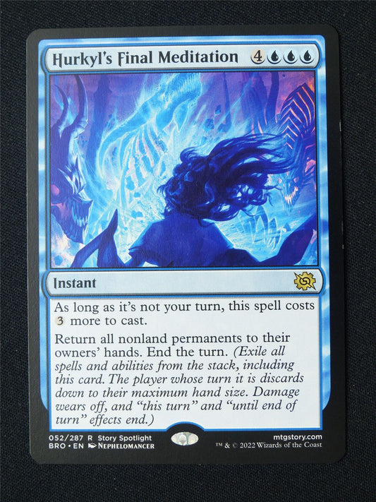 Hurkyl's Final meditation - BRO - Mtg Card #95J