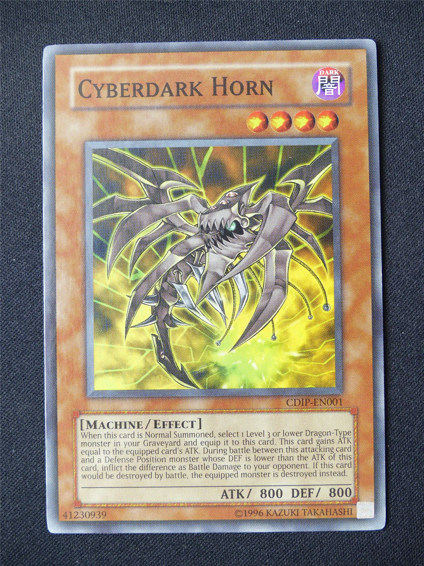 Cyberdark Horn CDIP Super Rare - Yugioh Card #1TP