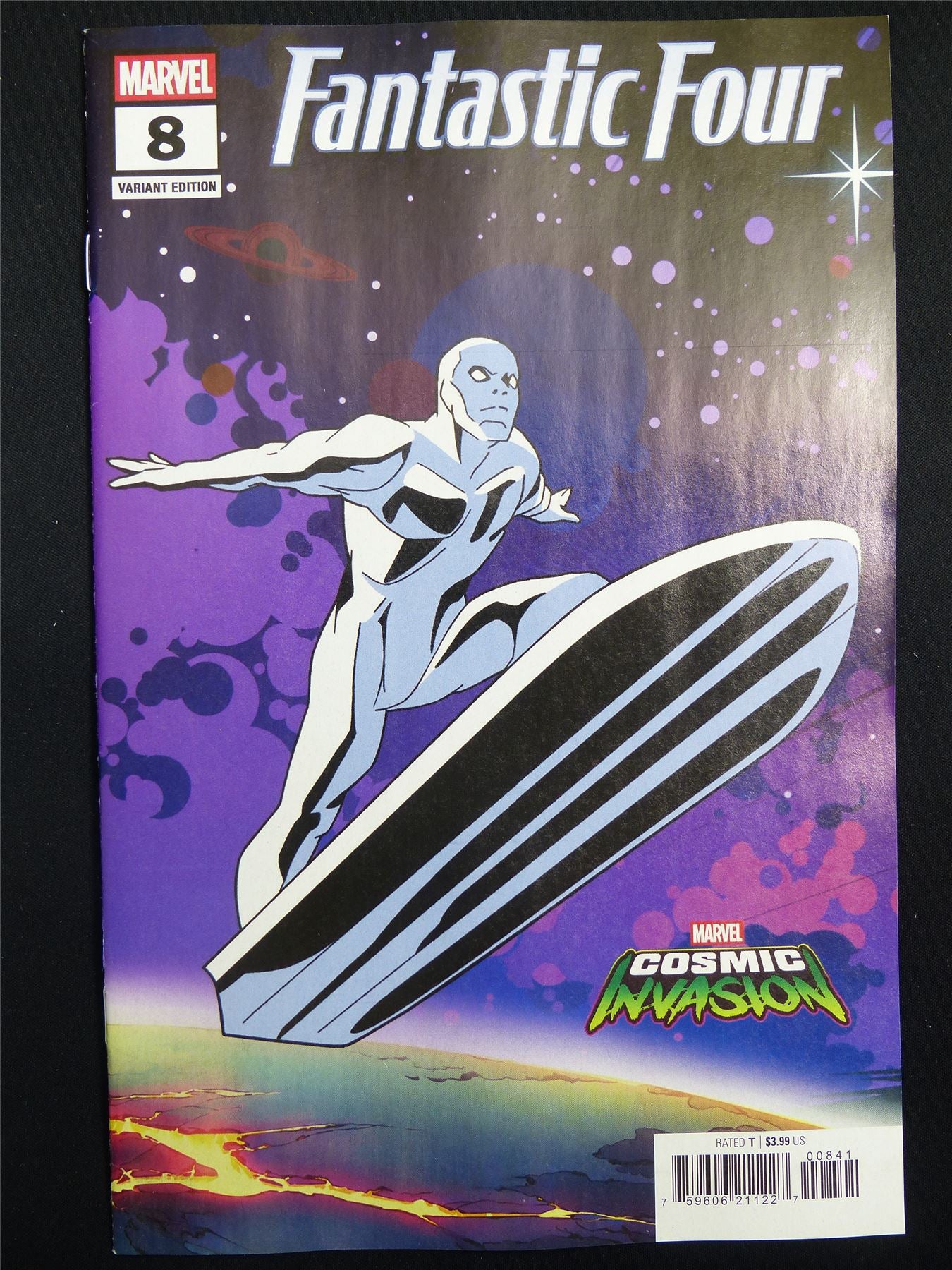 FANTASTIC Four #8 Silver Surfer Variant - Apr 2026 Marvel Comic #2L9