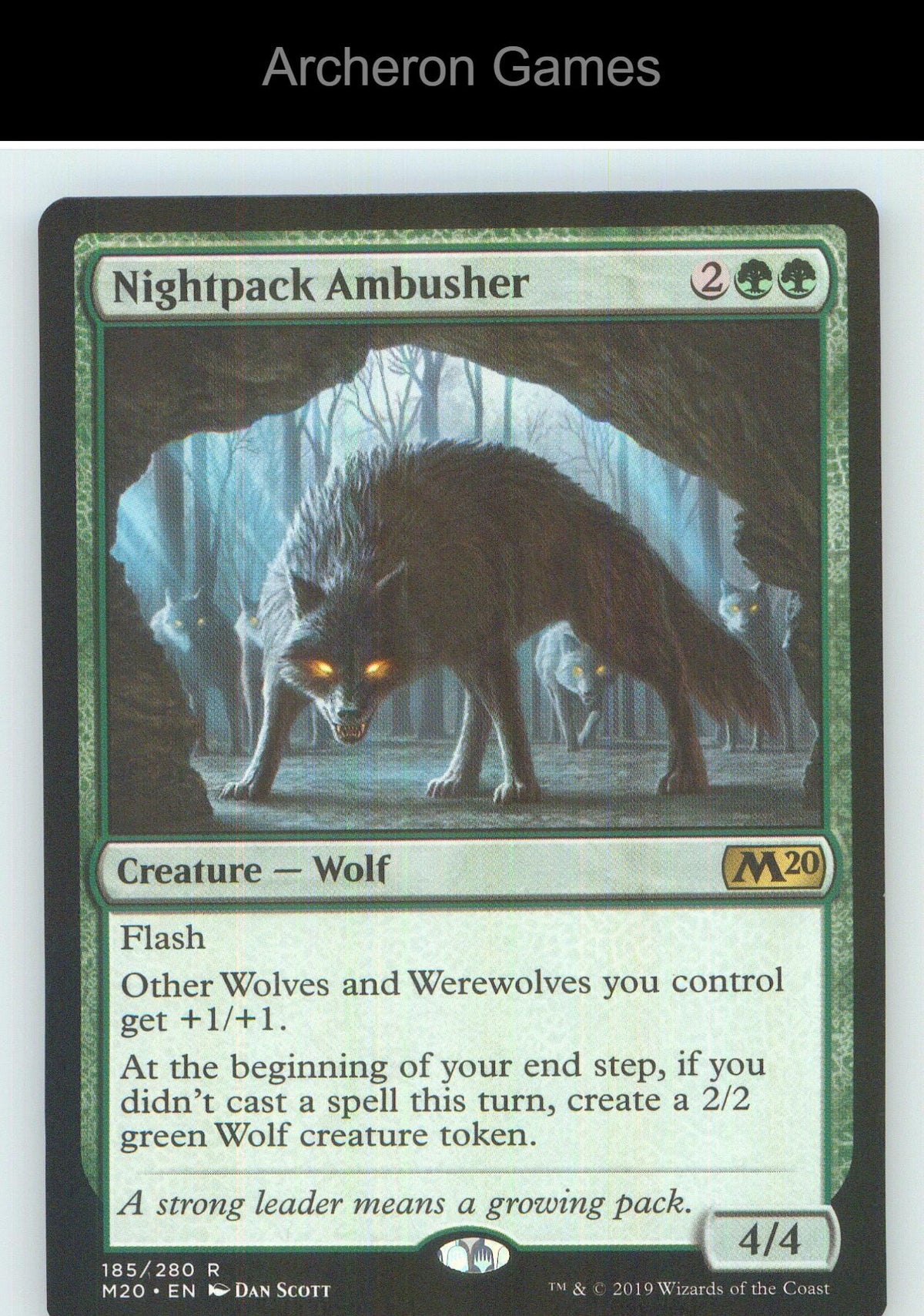 Nightpack Ambusher M20 185 R MTG Card NM/EX+