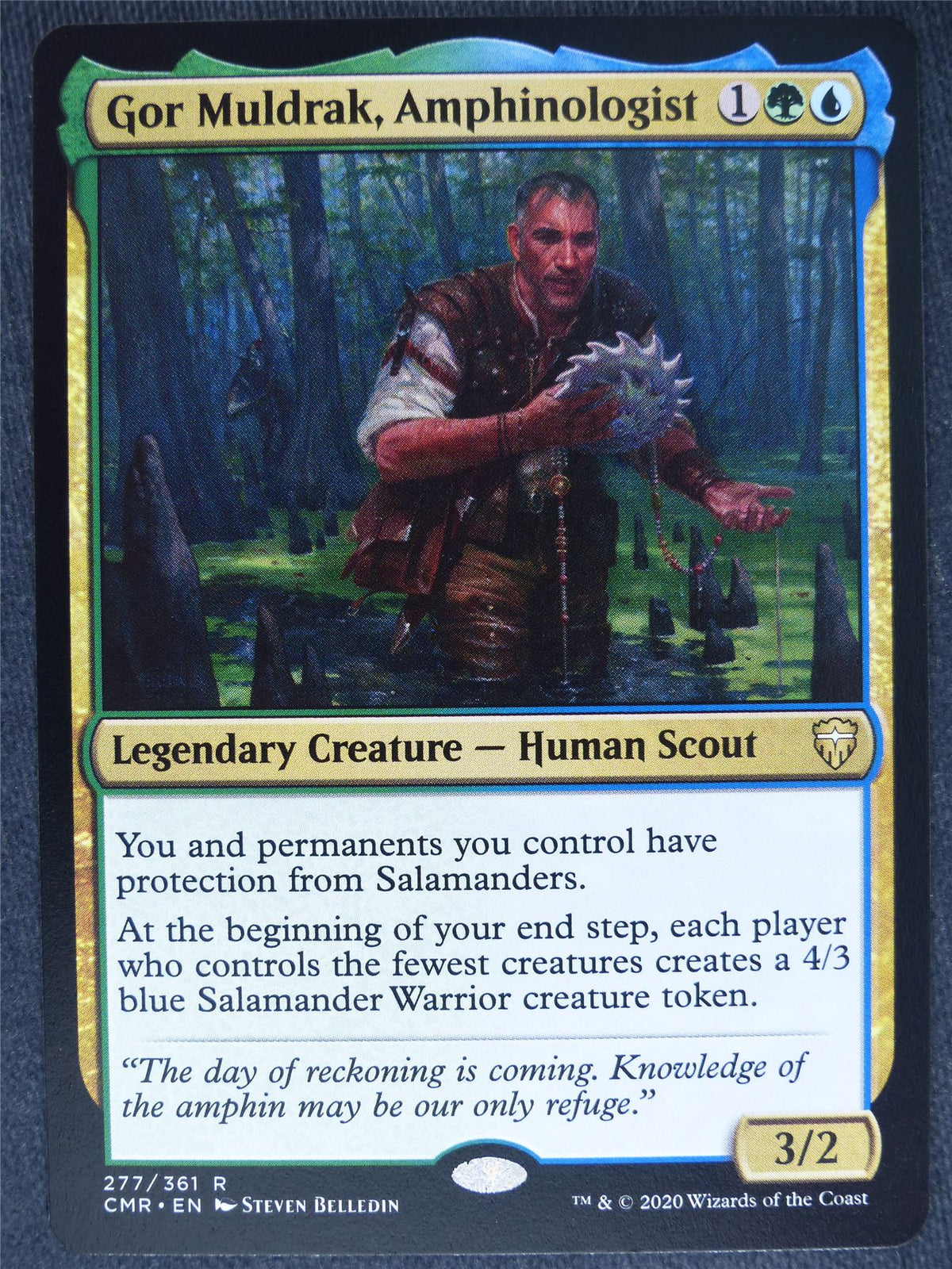 Gor Muldrak Amphinologist Mint - Mtg Magic Cards #1R