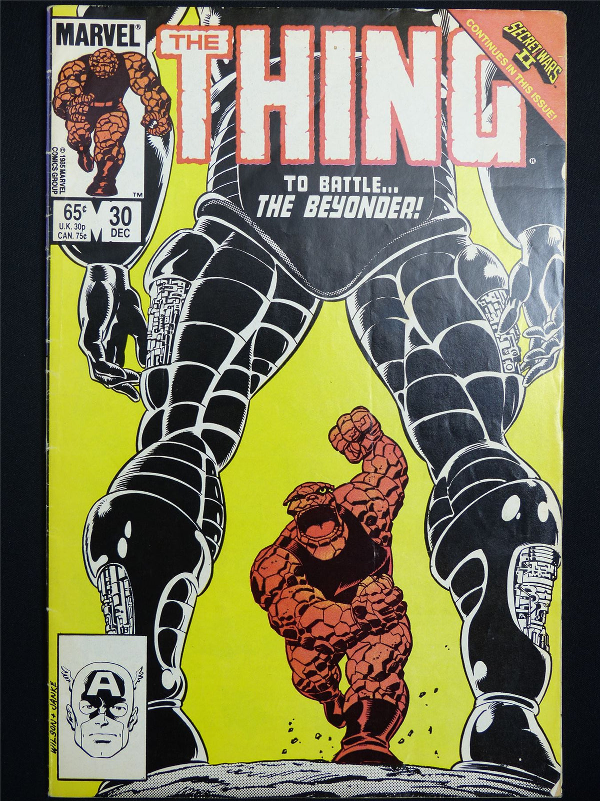 The THING #30 Cvr A - Marvel Comic #4HO