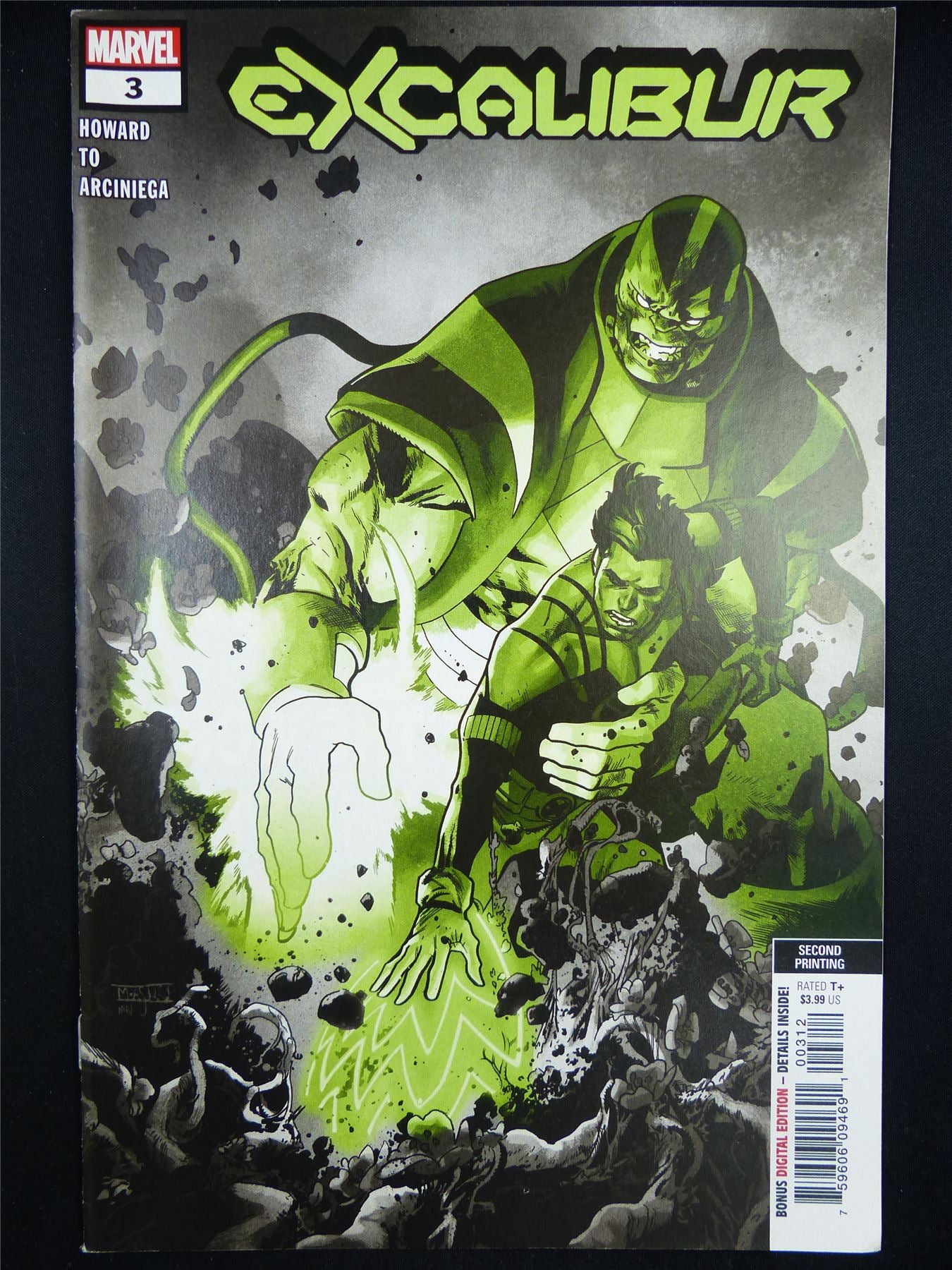 EXCALIBUR #3 Second Printing - Marvel Comic #UZ