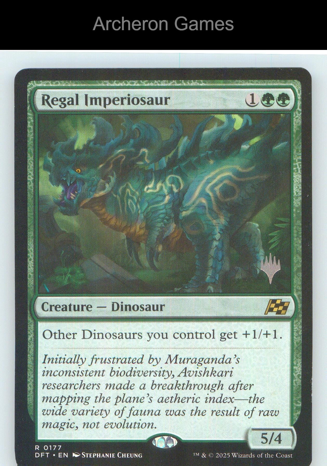 Regal Imperiosaur DFT 177 R MTG Card NM/EX+