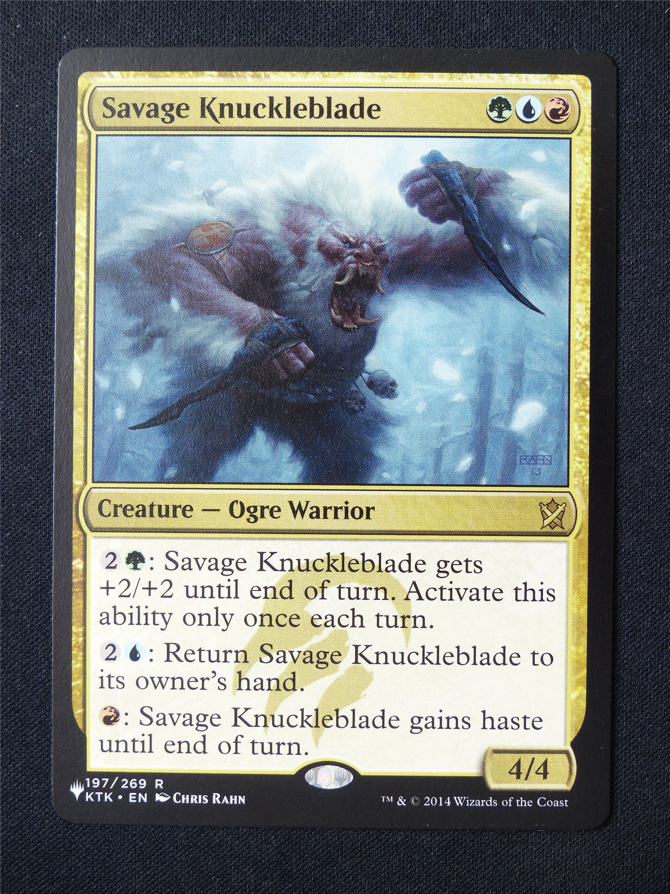 Savage Knuckleblade - KTK - Mtg Card #5HA