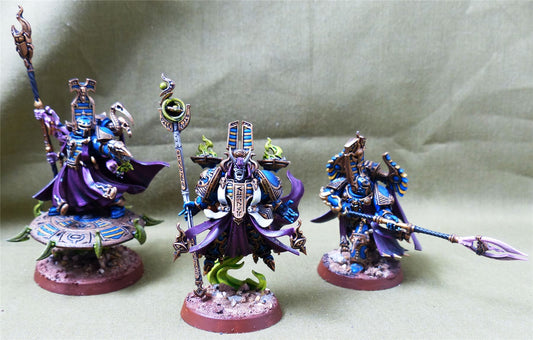 Exaulted Sorcerers - Thousand sons - Painted - Warhammer AoS 40k #4W