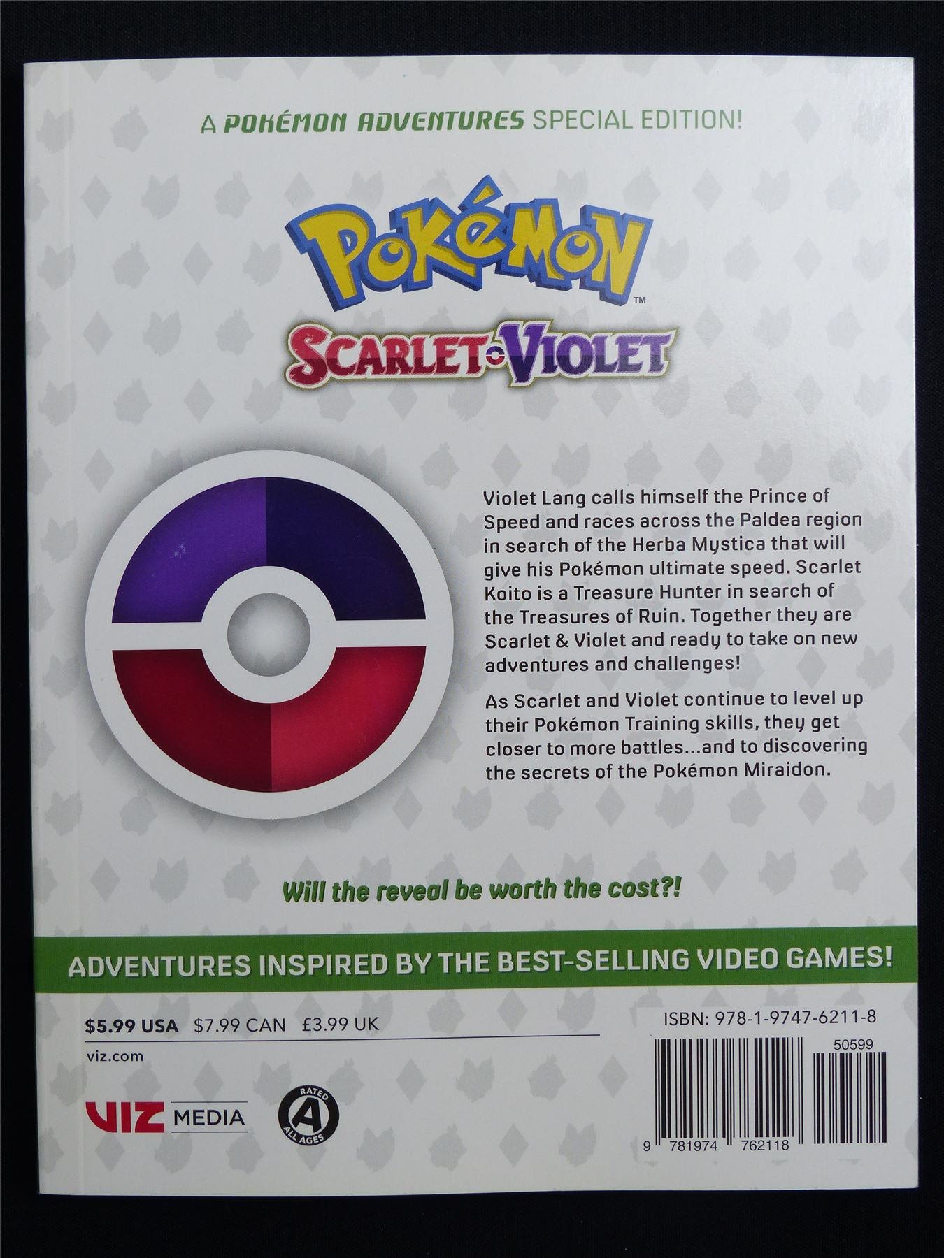 Pokemon: Scarlet & Violet volume 4 - Viz media Manga #46N