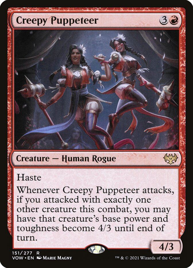 Mtg: VOW : Creepy Puppeteer - - NM