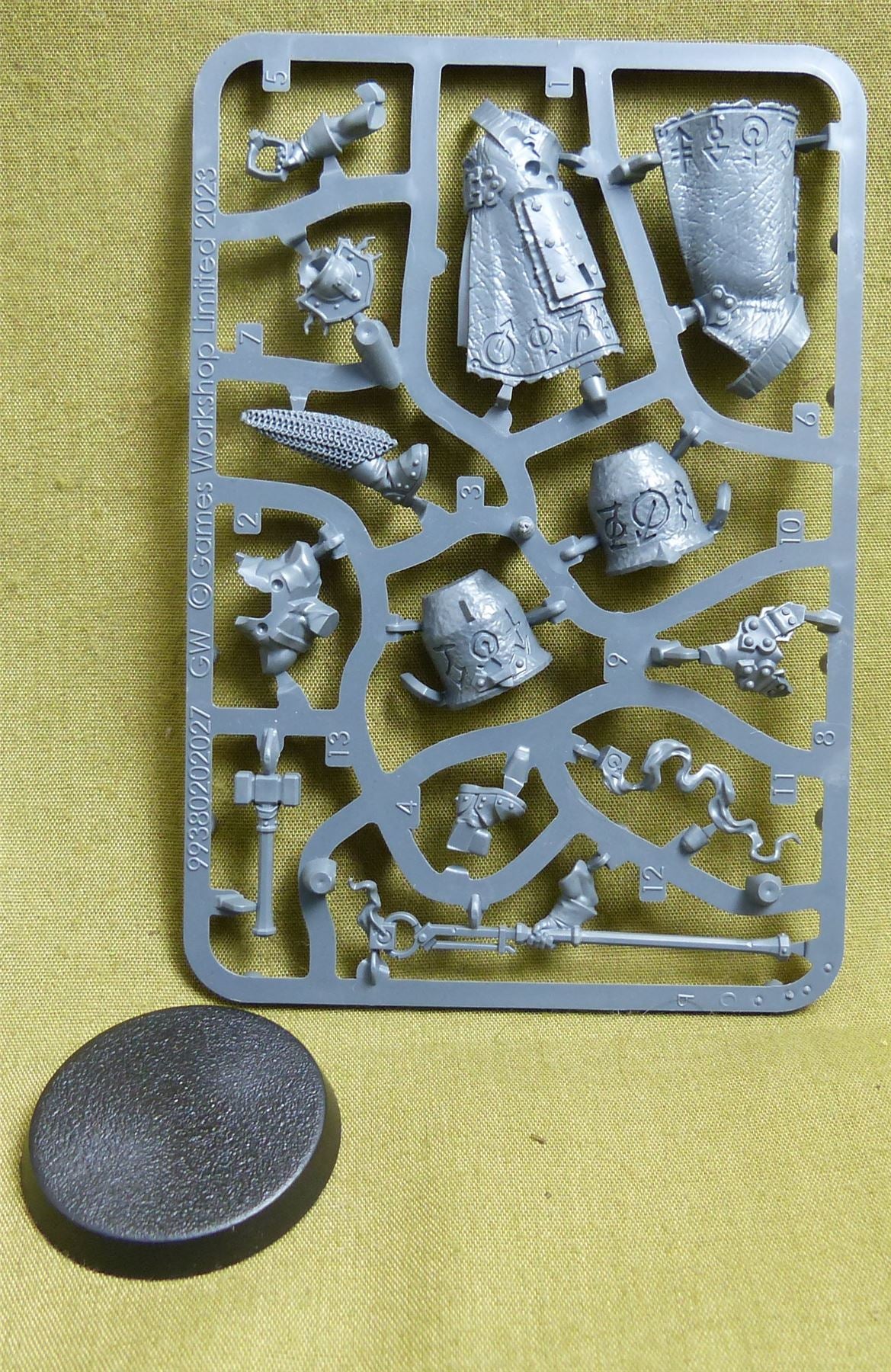 Alchemite Warforger complete sprue - Cities of Sigmar - Warhammer AoS #180