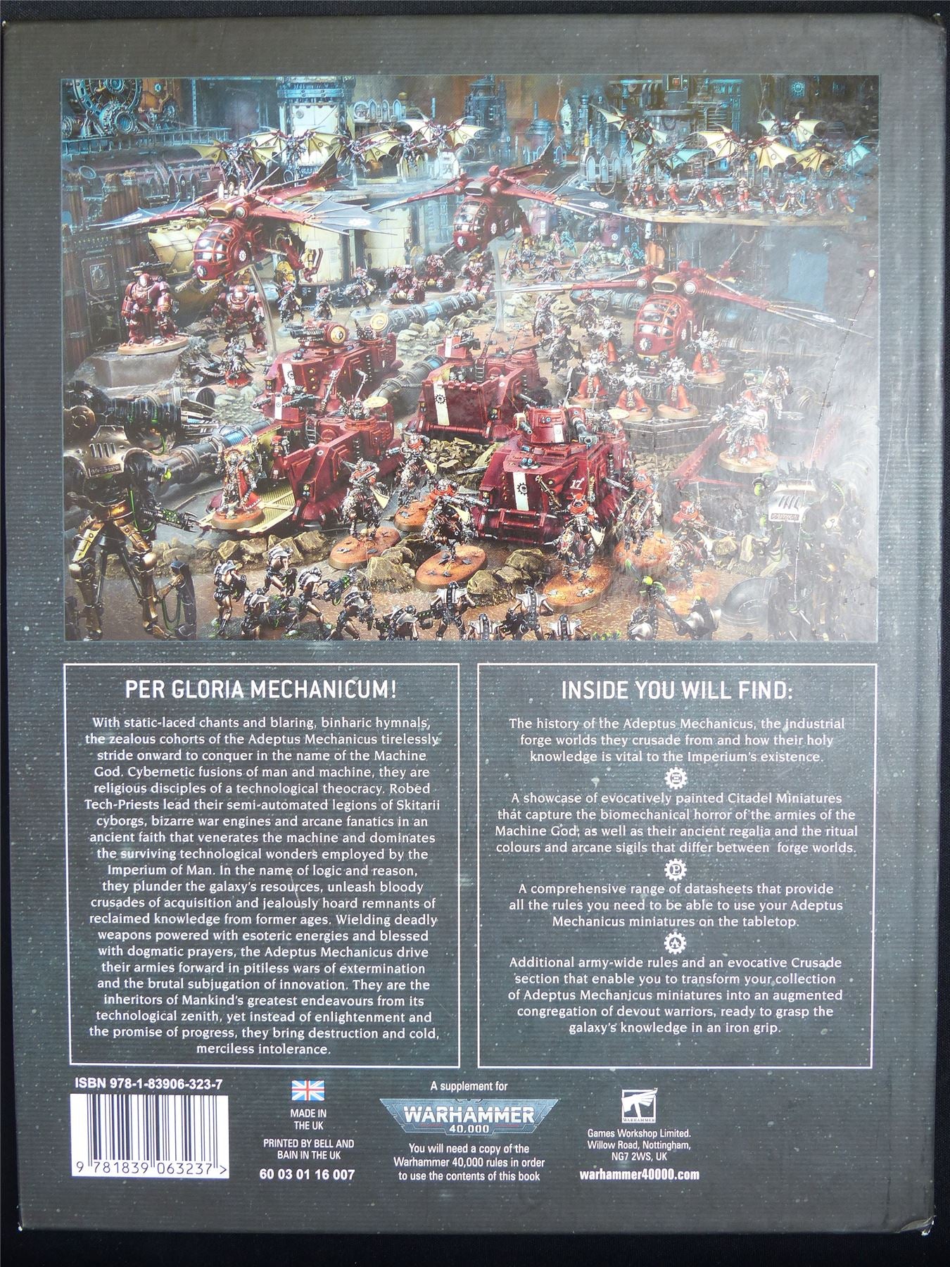 Adeptus Mechanicus Codex Hardback - Warhammer 40K #36V