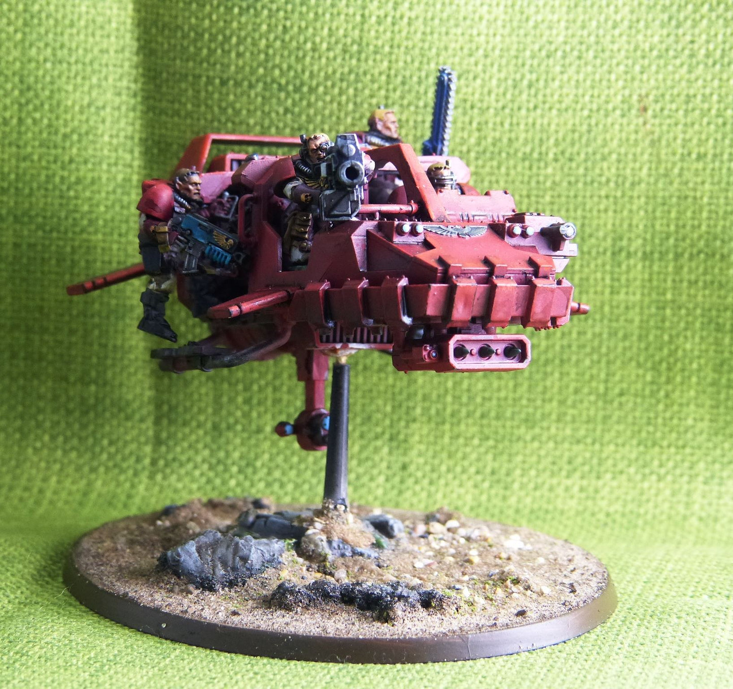 Blood Angels - Land Storm Speeder Painted - Warhammer AoS 40k #4N