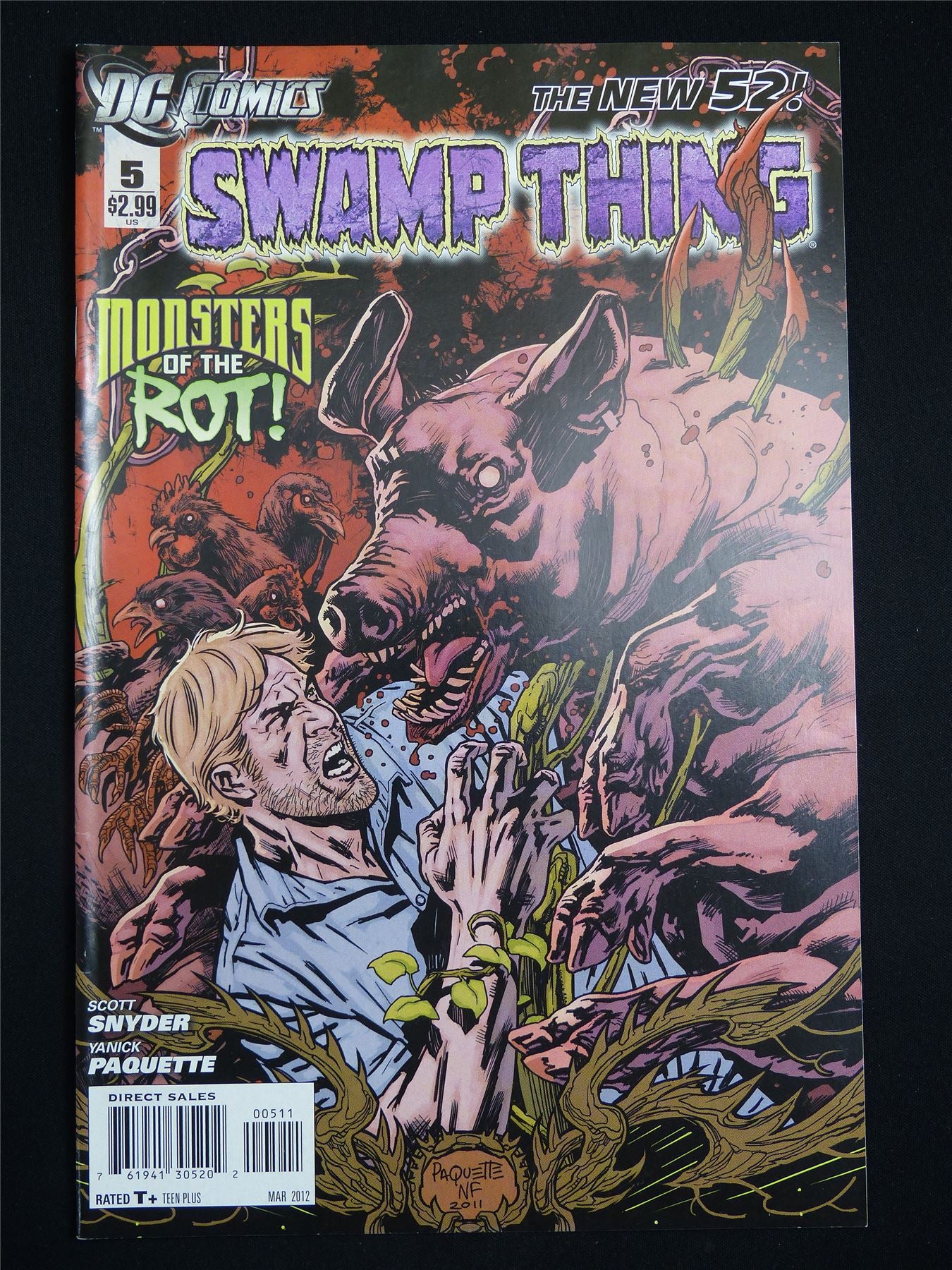SWAMP Thing #5 New 52! Cvr A - DC Comic #249