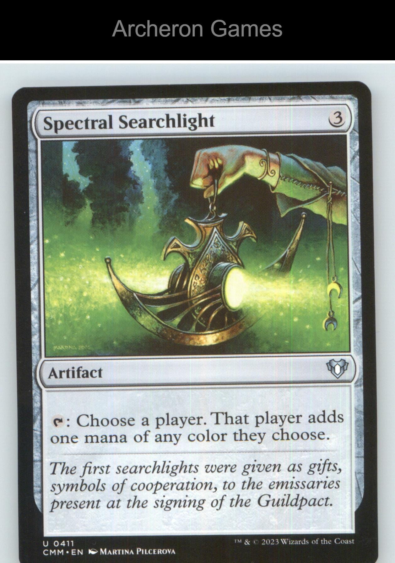 Spectral Searchlight CMM 411 UC MTG Card NM/EX+