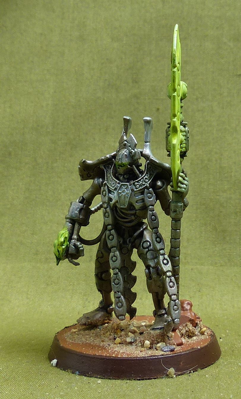 Overlord with Tachyon Arrow painted - Necrons - Warhammer 40K #40D