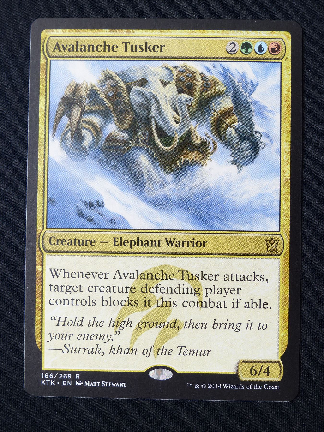 Avalanche Tusker - KTK - Mtg Card #4TD