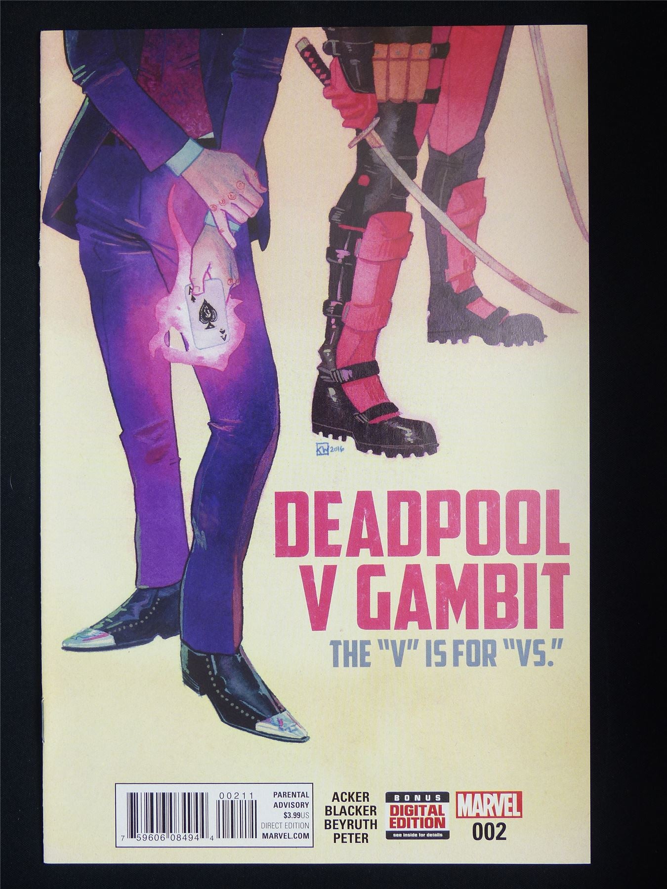 DEADPOOL v Gambit #2 - Marvel Comic #1RE