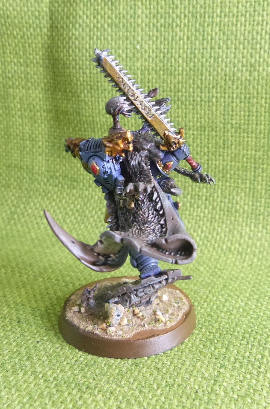 Ragnar Blackmane Painted - Space Wolves - Warhammer AoS 40k #P