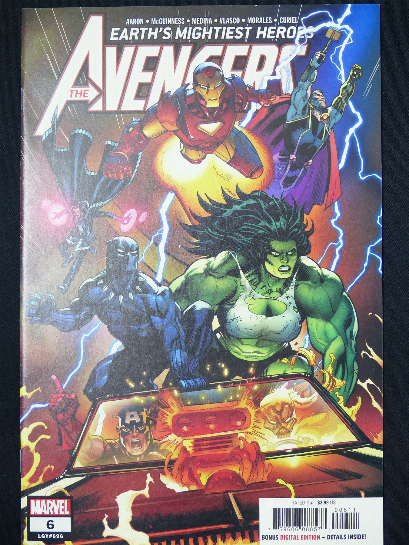 The AVENGERS #6 - B&B Marvel Comic #BK