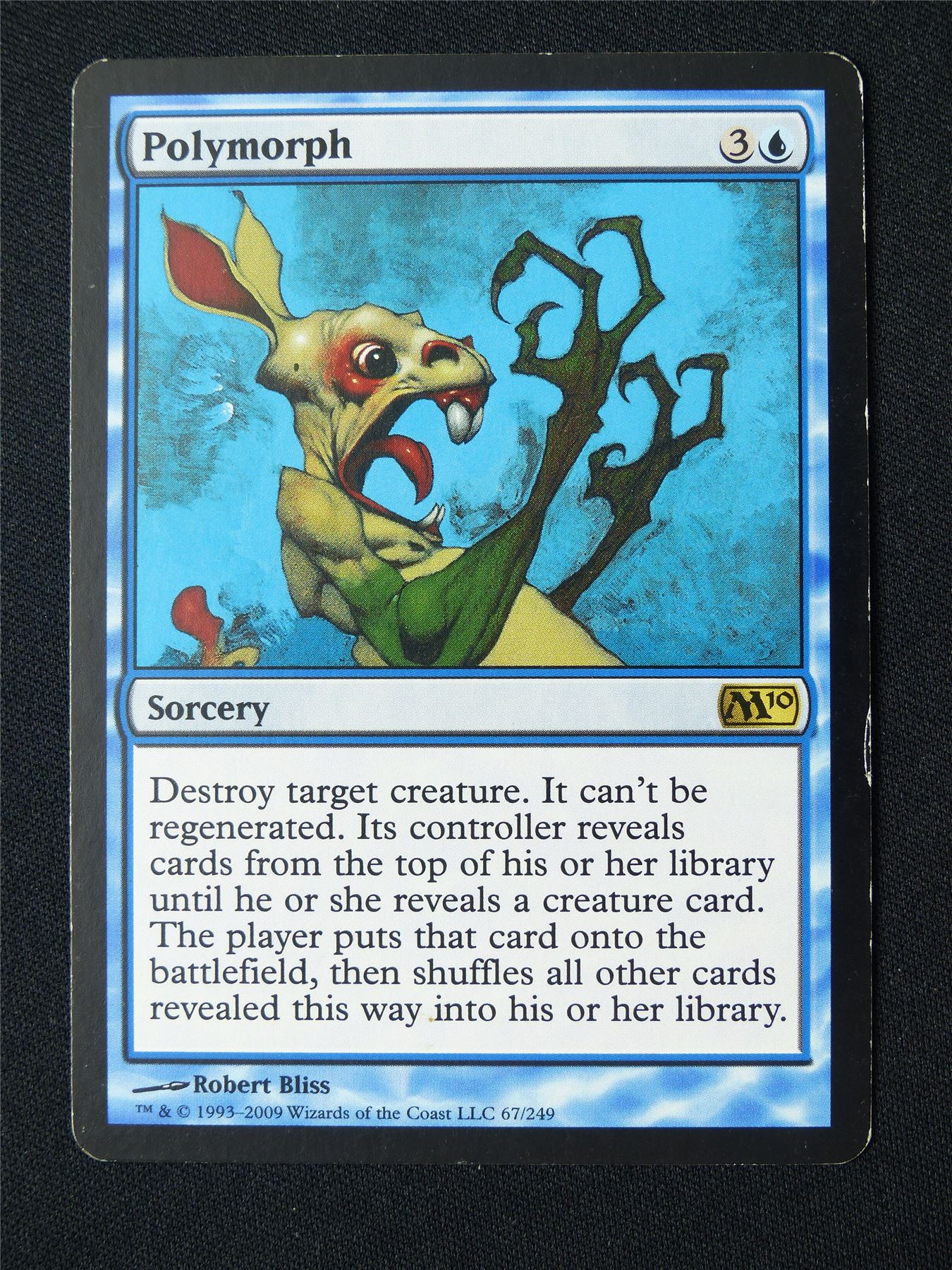 Polymorph played - M10 - Mtg Card #97L