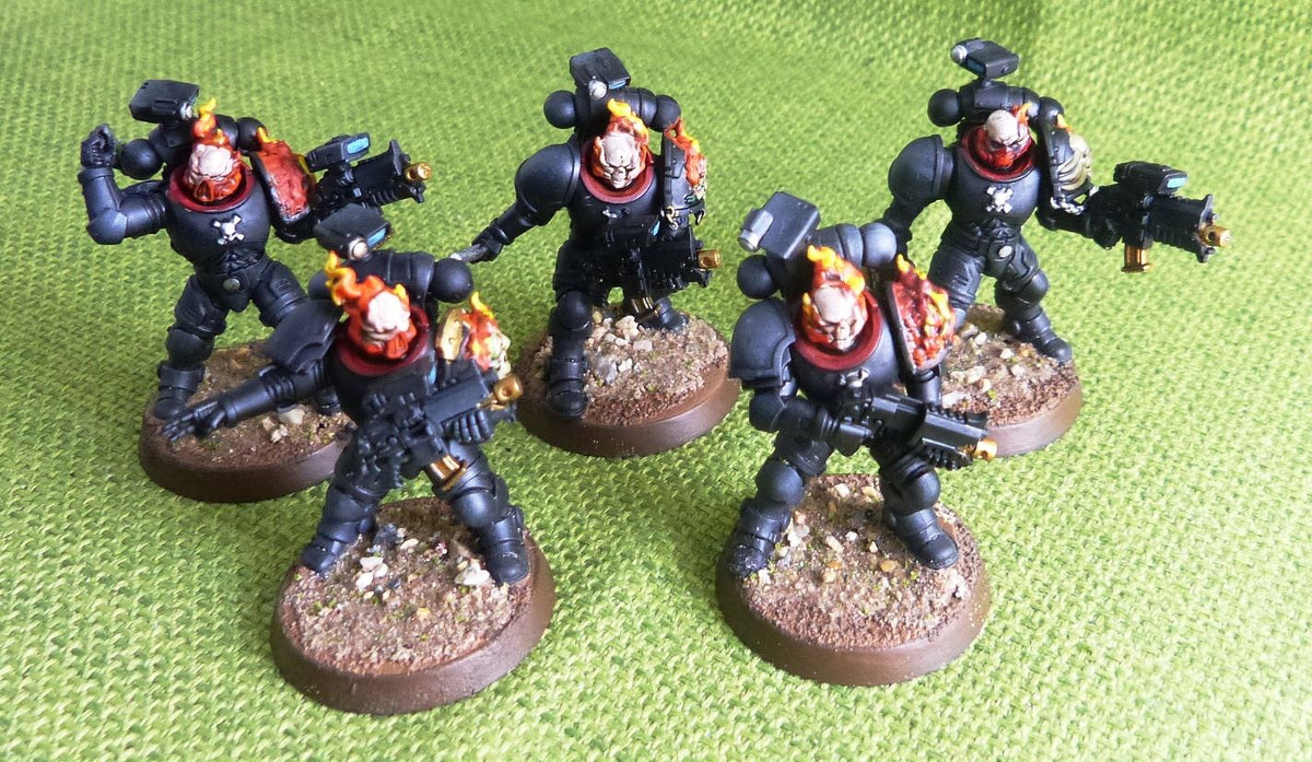 Incursor Squad x 5 Models Painted - Space Marines - Warhammer AoS 40k #IR