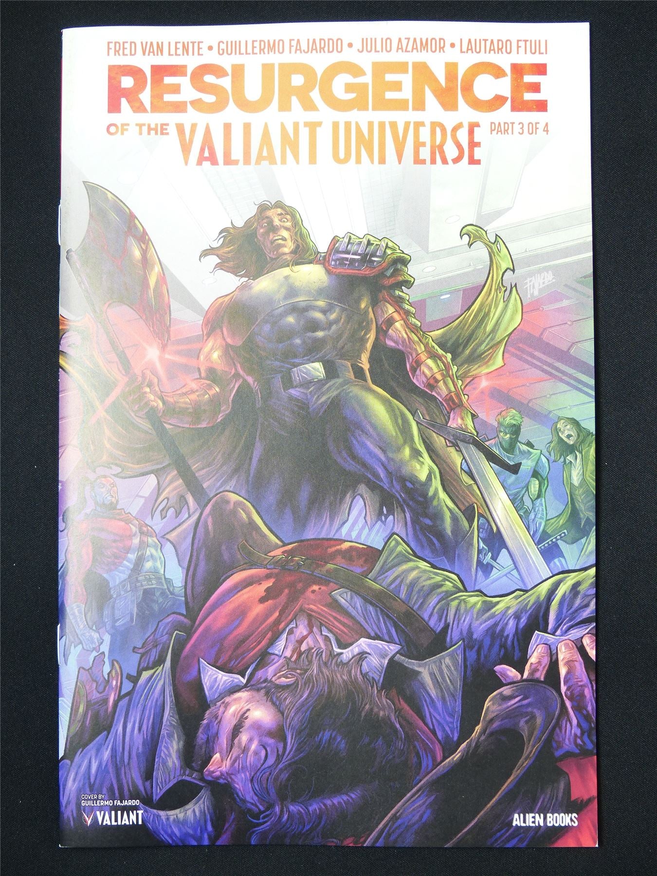 RESURGENCE of the Valiant Universe #3 - B&B Nov 2024 Valiant Comic #4NU