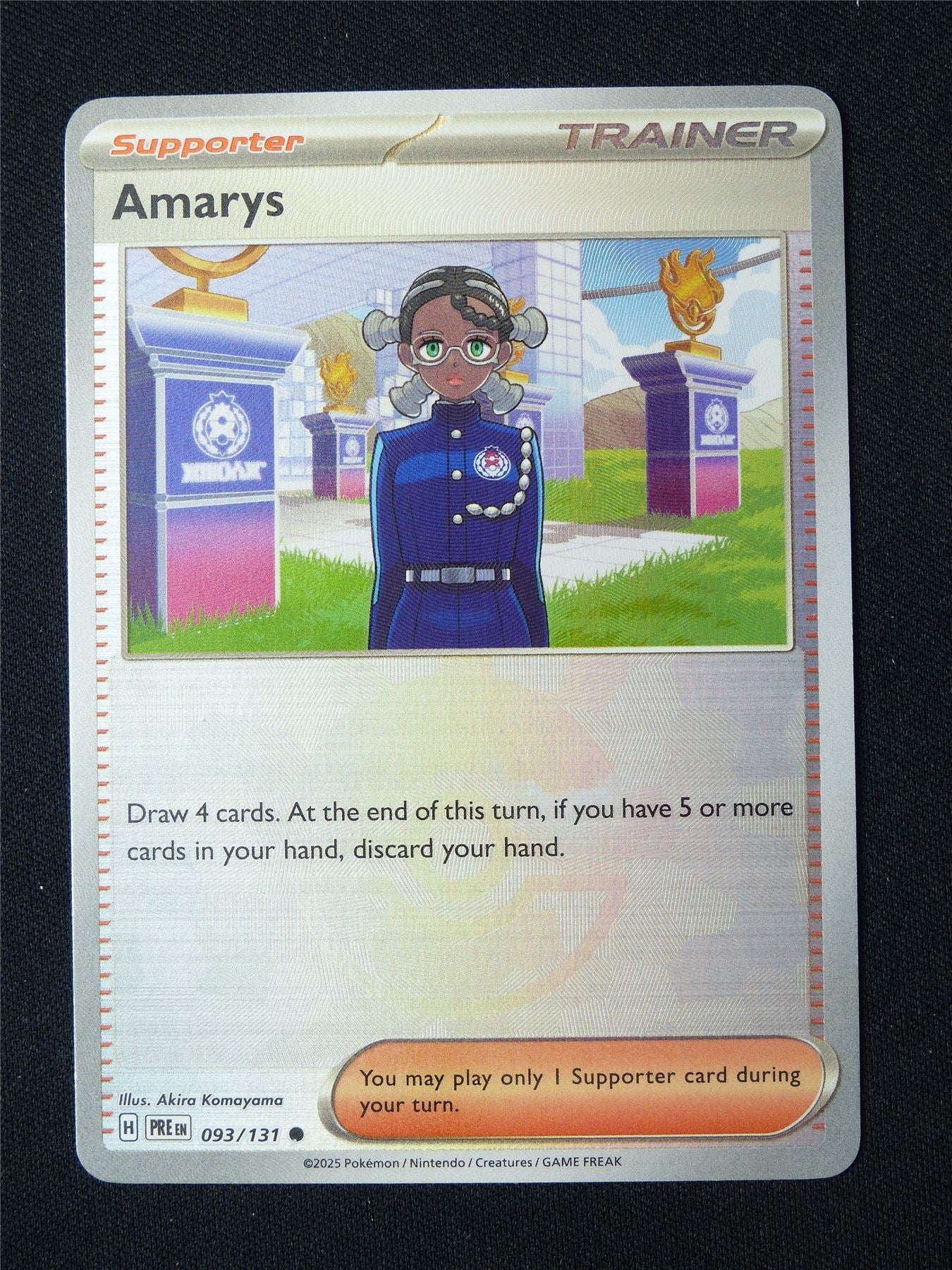 Amarys 093/131 Textured Holo Poke Ball edition - Pokemon Card #8RR