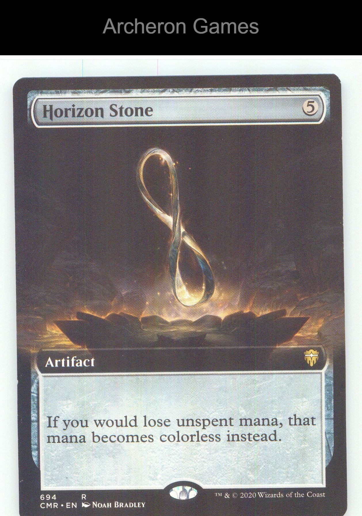 Horizon Stone (Extended Art) CMR 694 R MTG Card NM/EX+