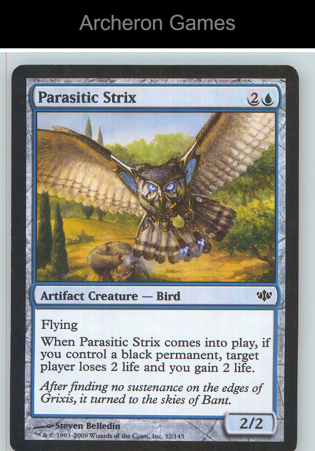 Parasitic Strix CON 32 C MTG Card NM/EX+