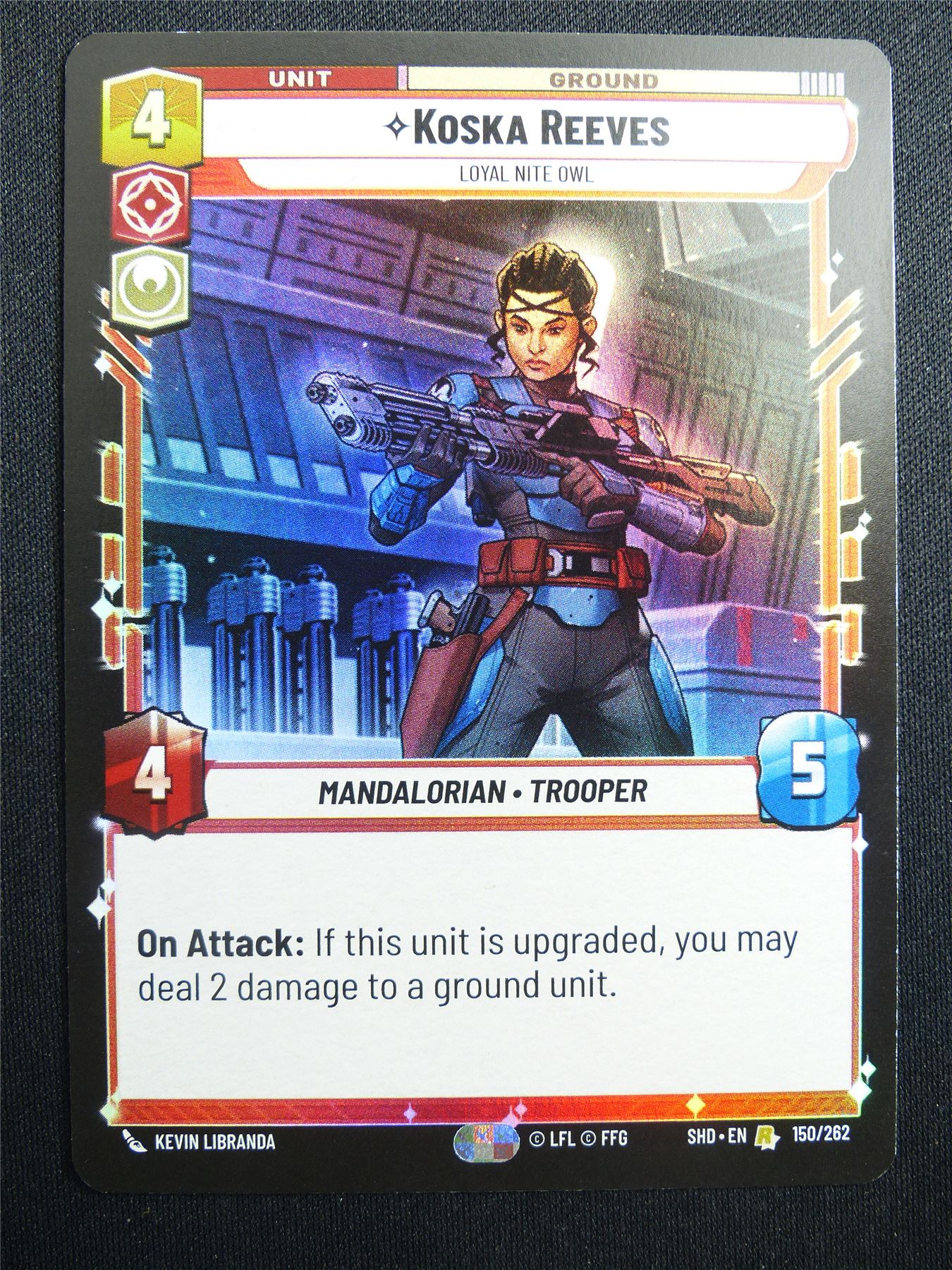 Koska Reeves 150/262 Foil - Star Wars Unlimited Card #4IJ