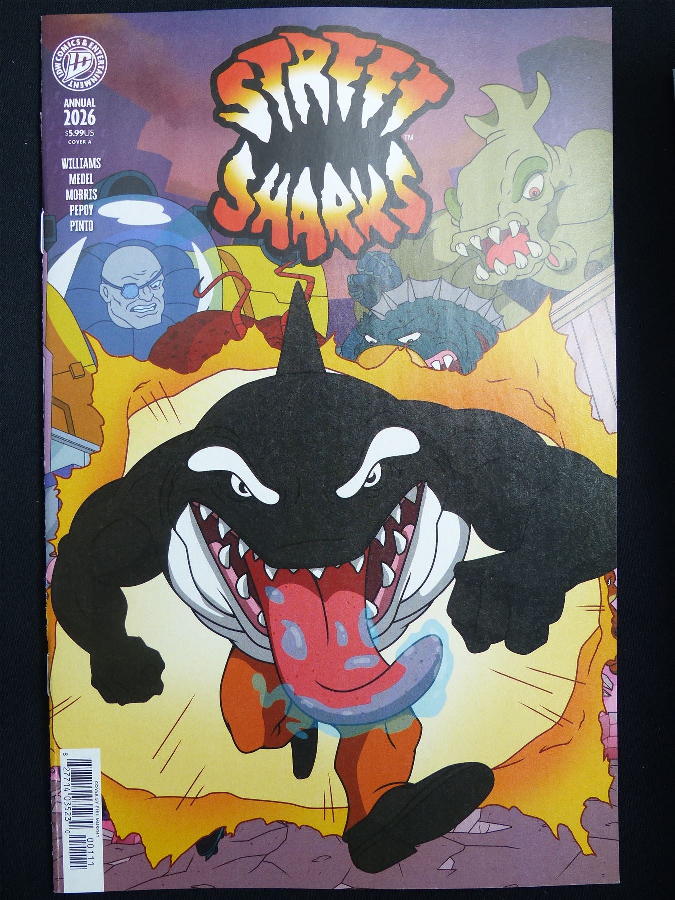STREET Shark Annual 2026 Cvr A - Apr 2026 ID Comic #4TA