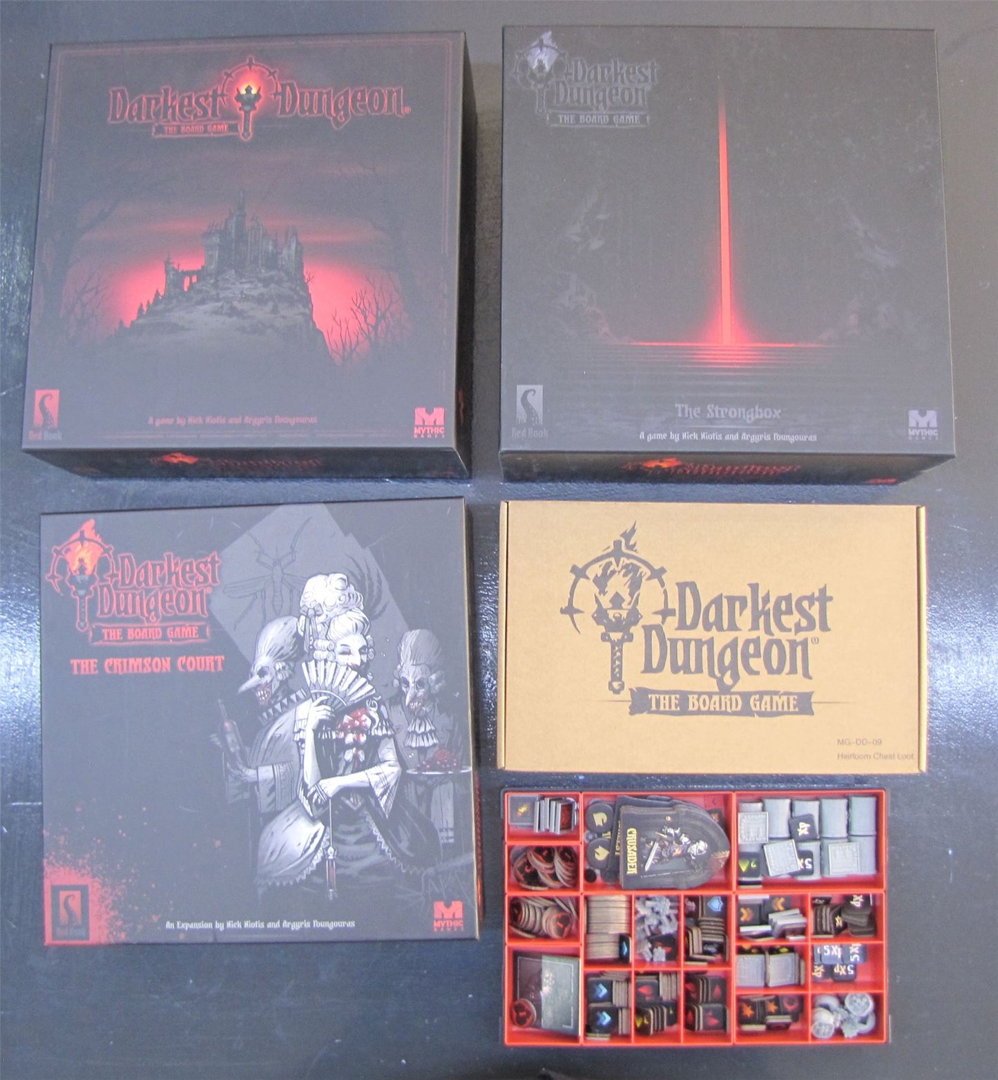 Darkest Dungeon And Additional Components - Board Game #AO