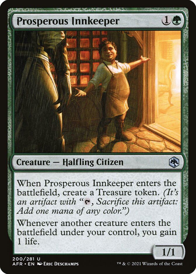 Prosperous Innkeeper - Adventures in the Forgotten Realms afr