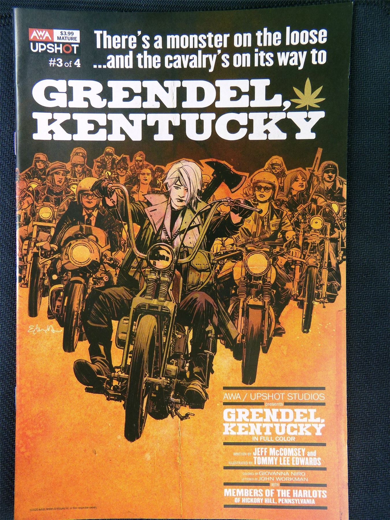 GRENDEL #3 - AWA Comic #11V