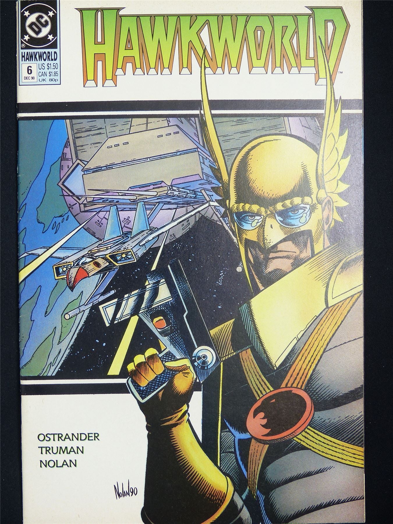 HAWKWORLD #6 1990 - DC Comic #1C5