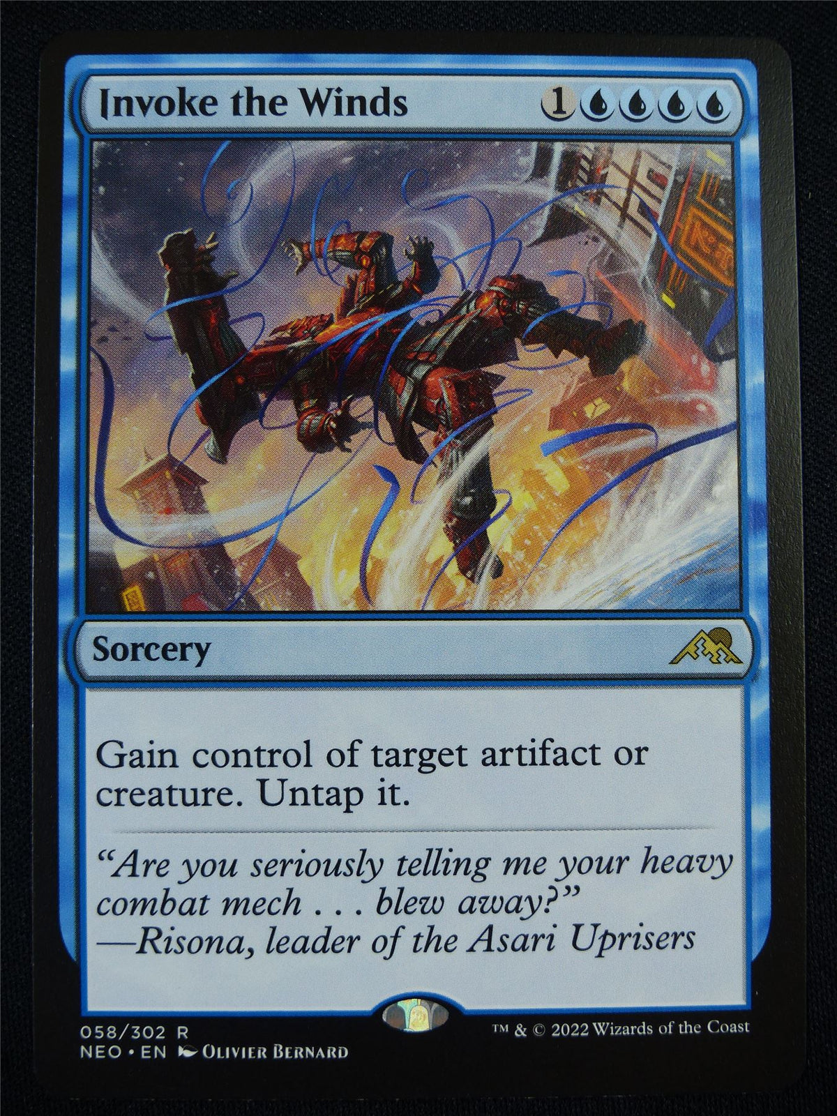 Invoke the Winds - Mtg Card #LO