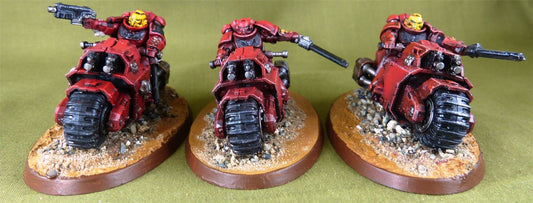 Outriders - Space Marines - Painted - Warhammer AoS 40k #G9