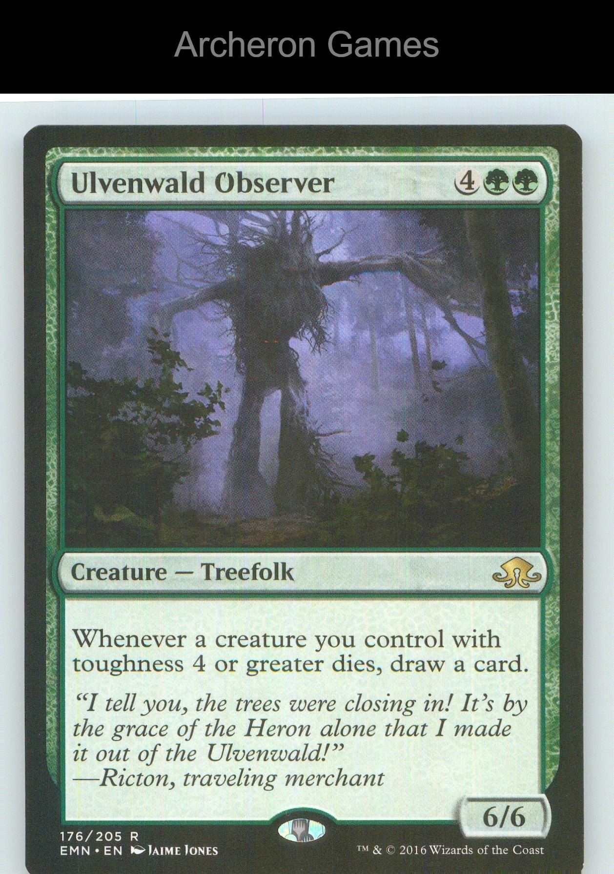 Ulvenwald Observer EMN 176 R MTG Card NM/EX+