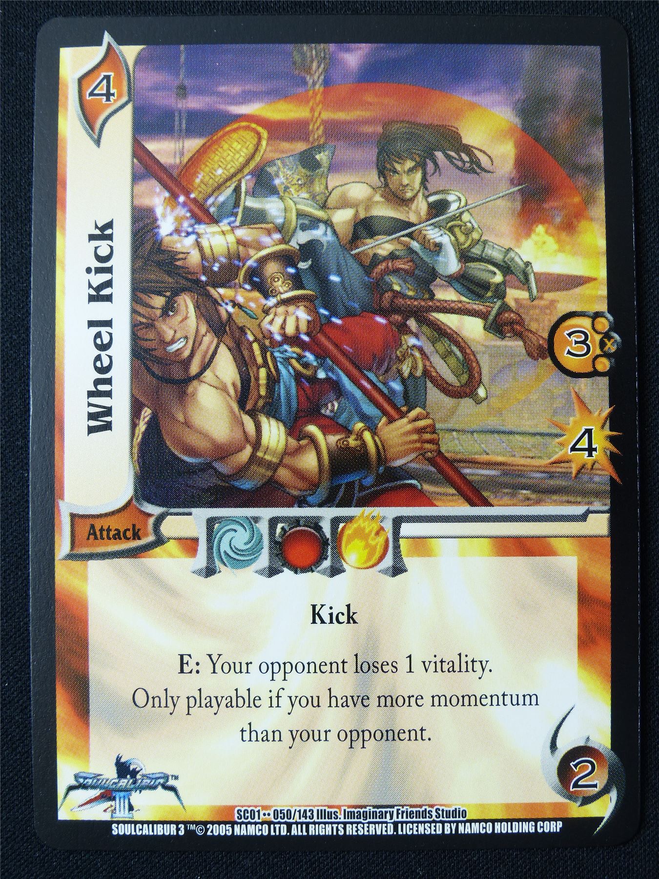 Wheel Kick SC01 050/143 - UFS Card #2J1