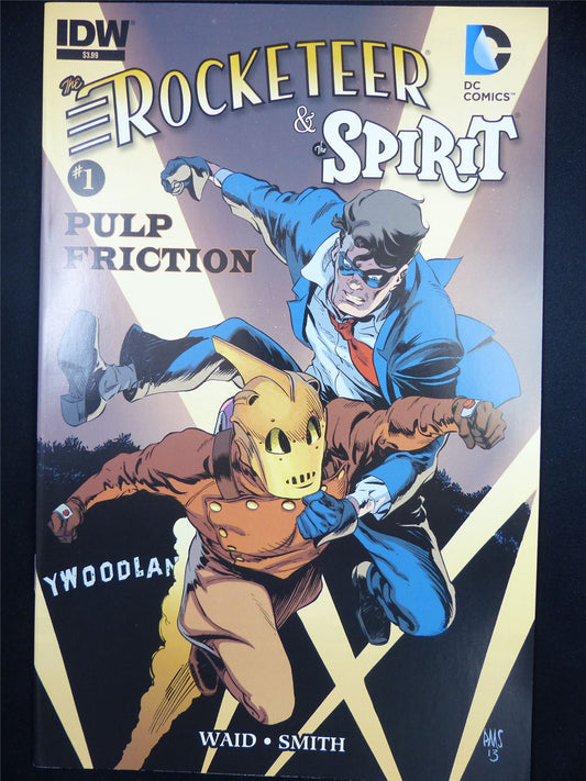 ROCKETEER & The Spirit: Pulp Friction #1 - IDW Comic #46E