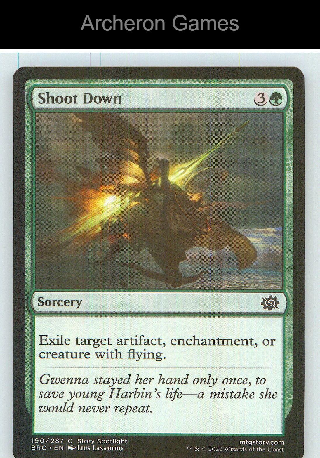 Shoot Down BRO 190 C MTG Card NM/EX+