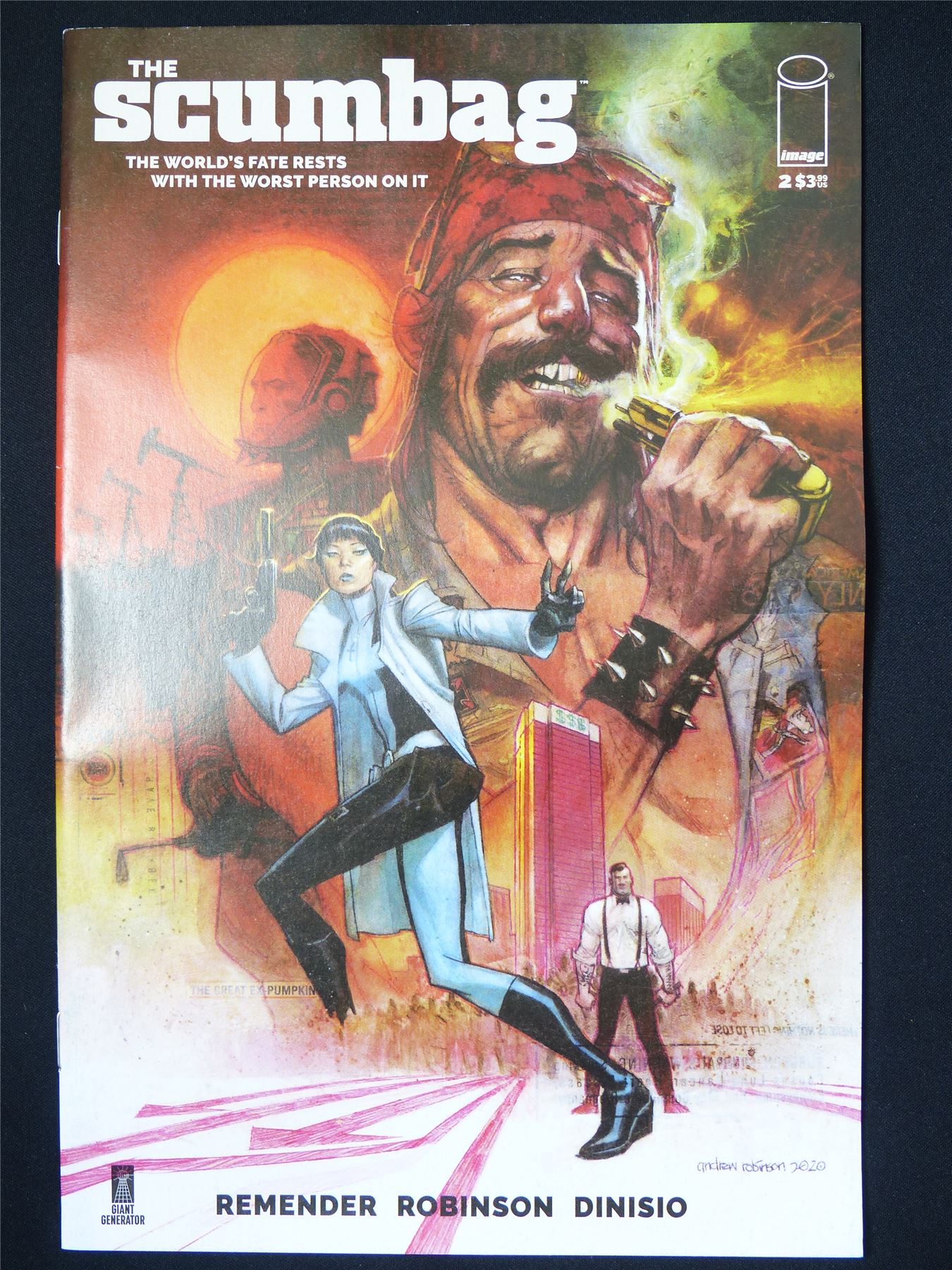 The SCUMBAG #2 - B&B Image Comic #8CN